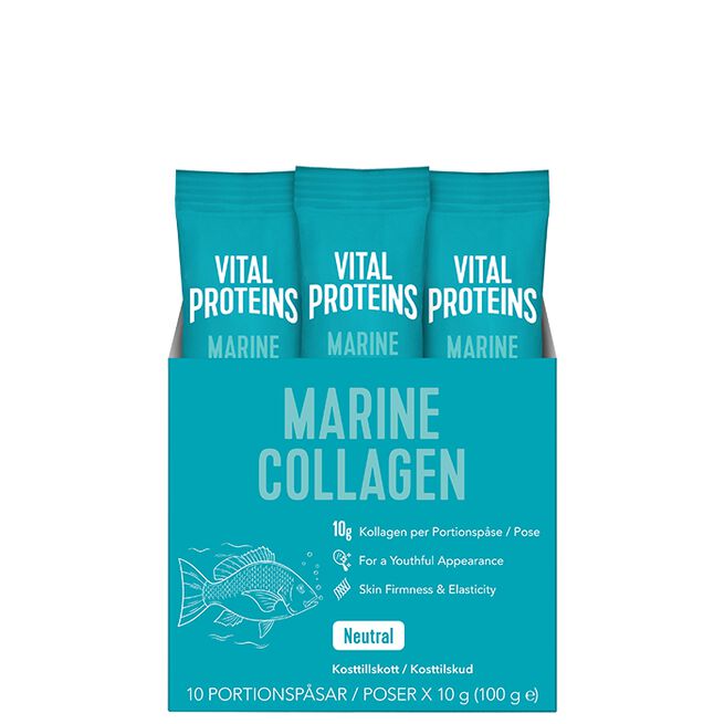 10 x Marint Kollagen Portionspåsar 10 g