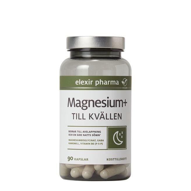 Magnesium+ Till kvällen 90 kapslar