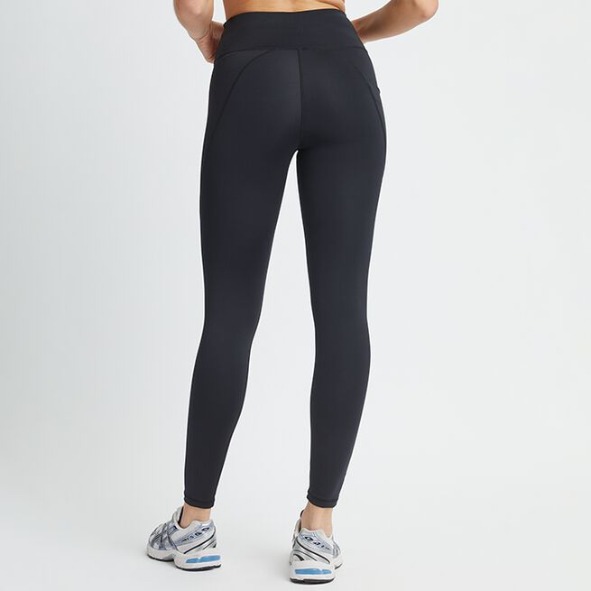 Flattering High Waist Tights Svart