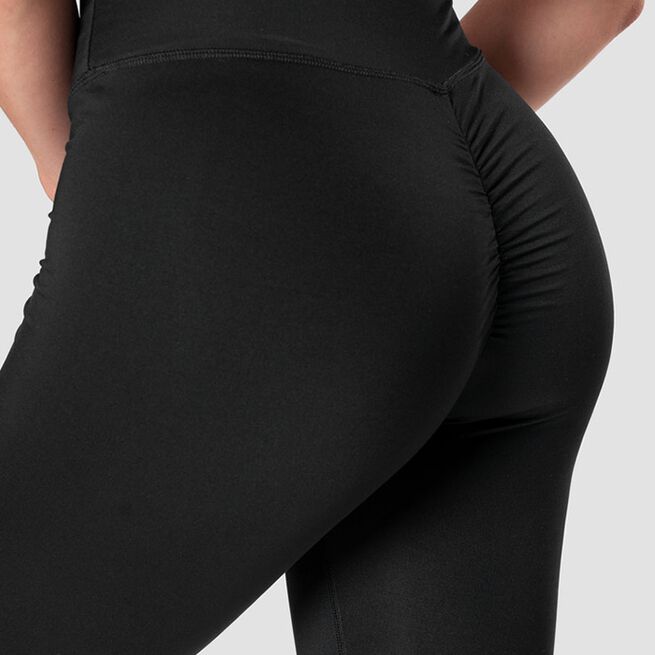 Scrunch Tights, Black