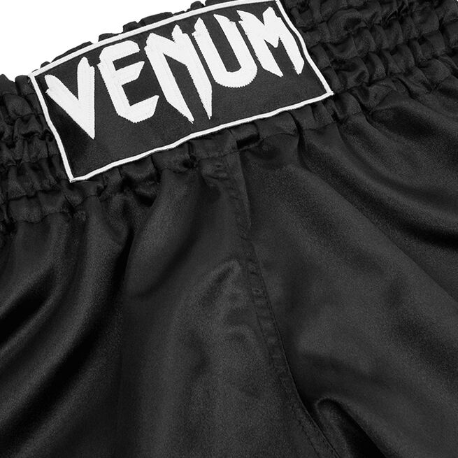 Classic Muay Thai Shorts Svart/Vit