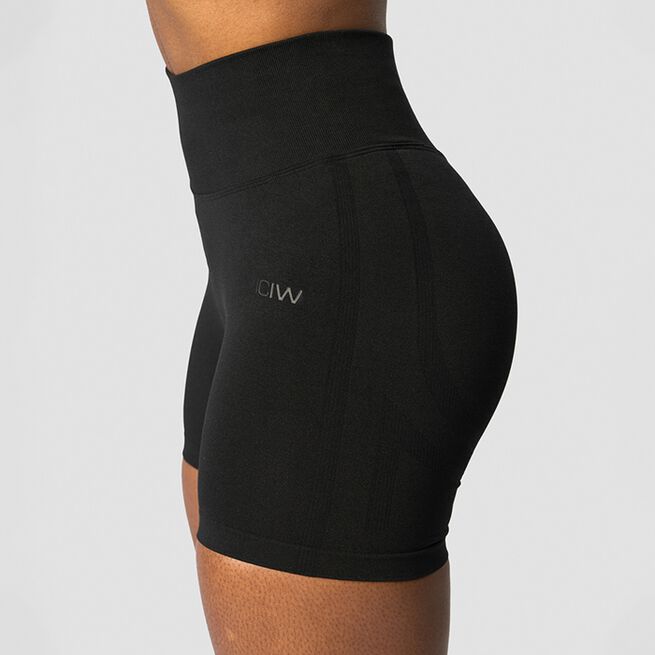 ICANIWILL Rush Seamless Shorts, Black