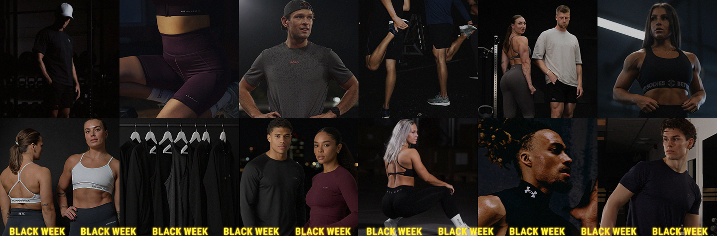 Kampanj: Träningskläder, upp till 50% rabatt