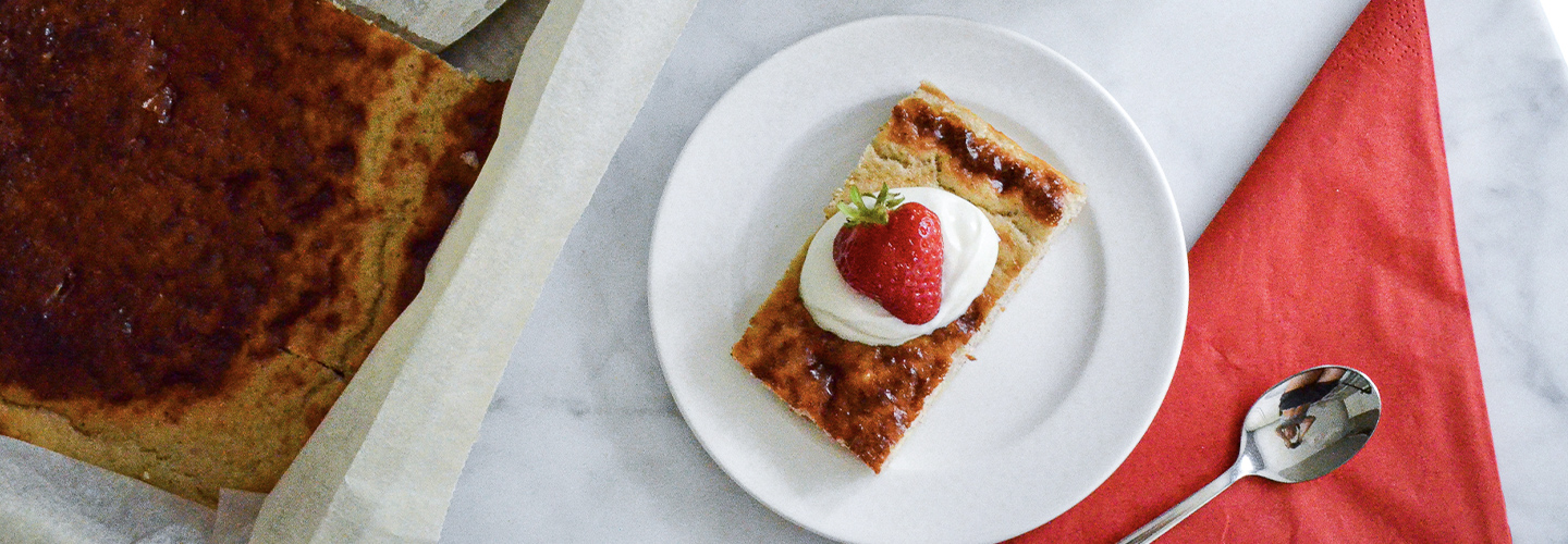 Proteinpannkaka i ugn Proteinpannkaka i ugn