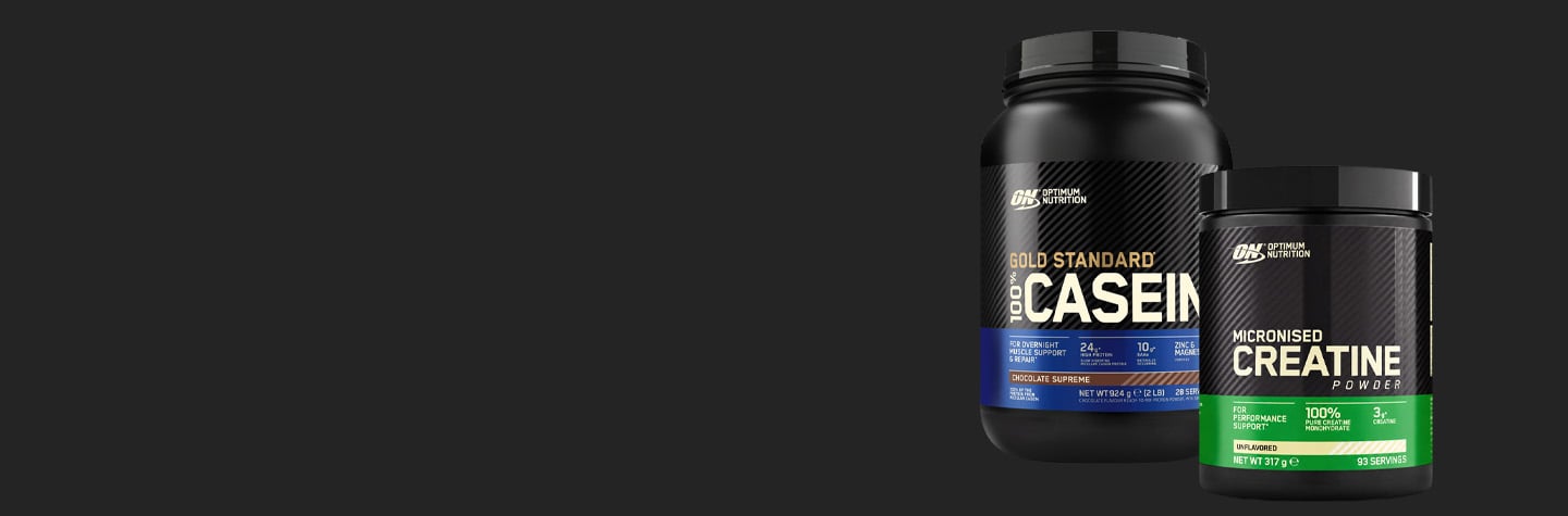 Kampanj: Optimum Nutrition , f&aring; kreatin p&aring; k&ouml;pet vid k&ouml;r av kasein