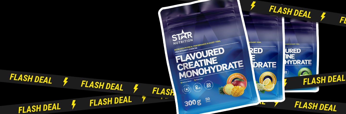 FLASH DEAL: FLAVOURED CREATINE
