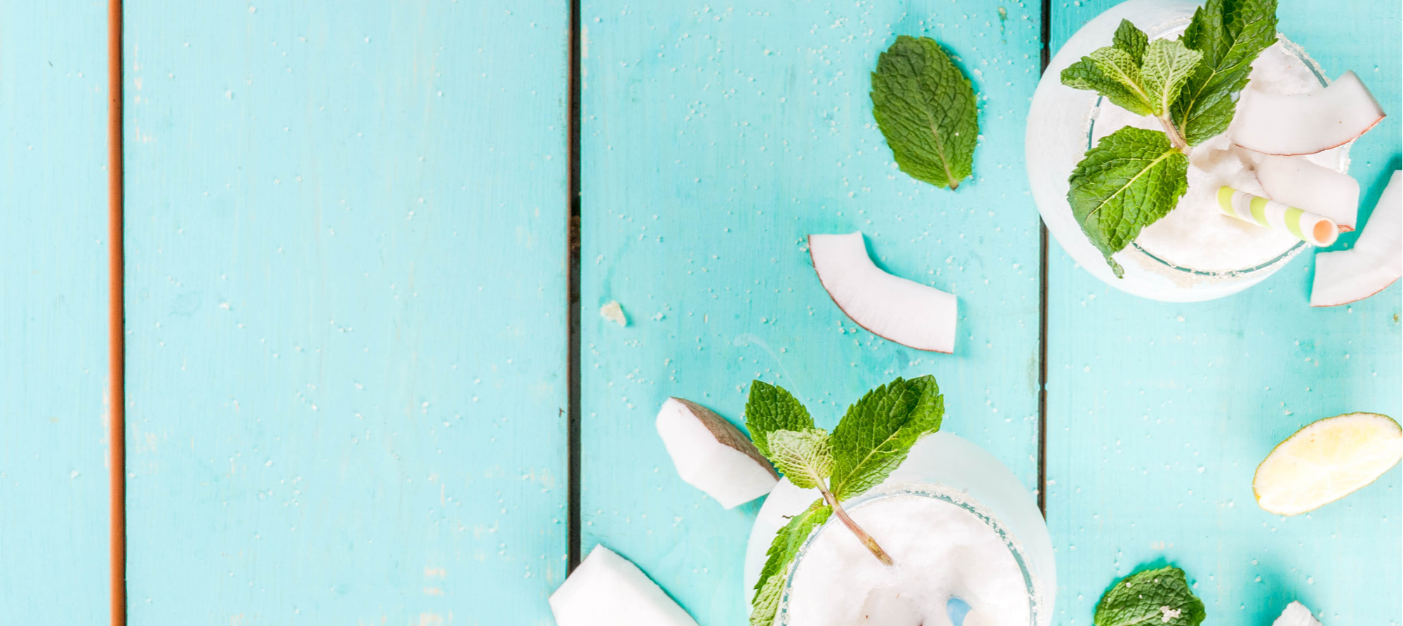 Proteinsorbet med smak av Piña Colada Proteinsorbet med smak av Piña Colada