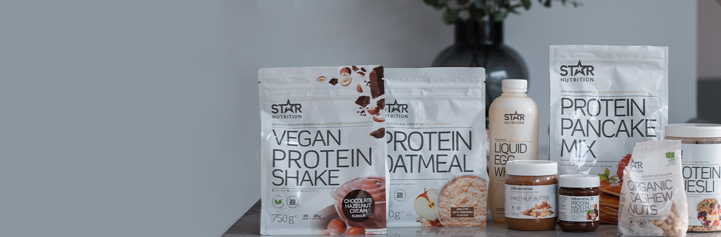 proteinpulver från olika märken