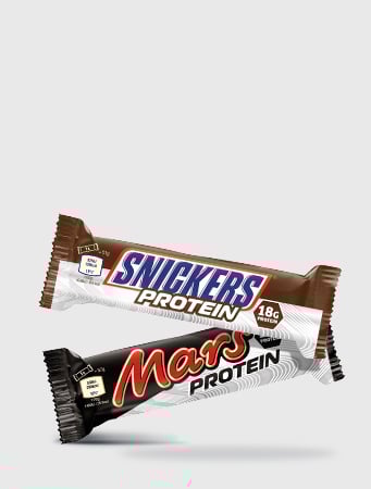 Kampanj: Mars & Snickers proteinbars, 30% rabatt