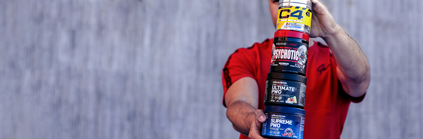 Kampanj: Preworkouts, upp till 50% rabatt