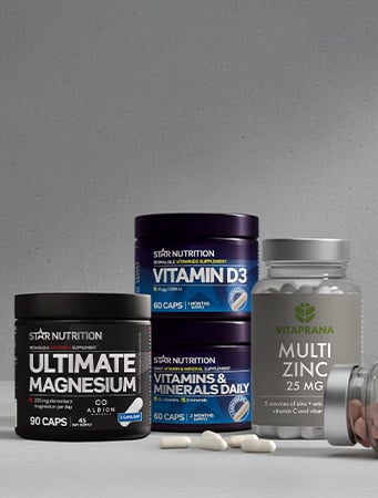 Kampanj: Utvalda vitaminer & mineraler, upp till 25% rabatt