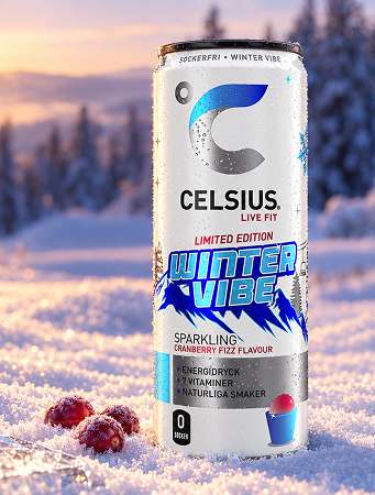 Nyhet fr&aring;n celsius. Limited Edition - winter vibe