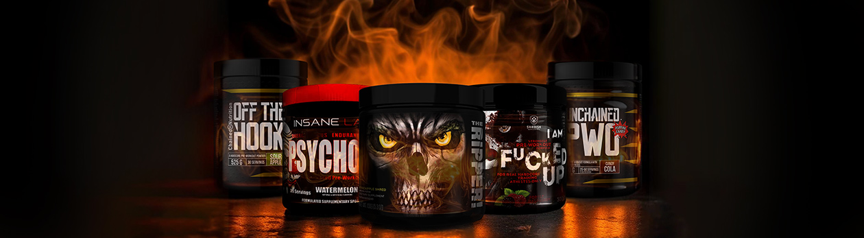 Scary deals på PWO, Muscle booster & Fat burner