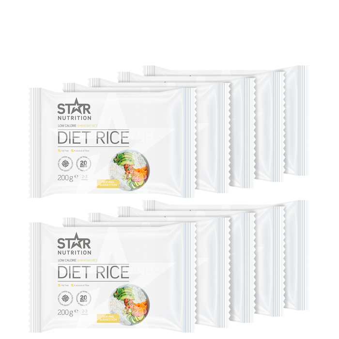 16 x Diet Rice 200 g STAR