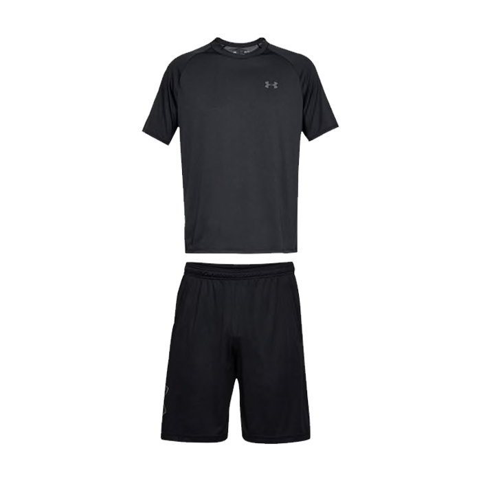 Bild av UA Tech SS Tee + UA Tech Graphic Short