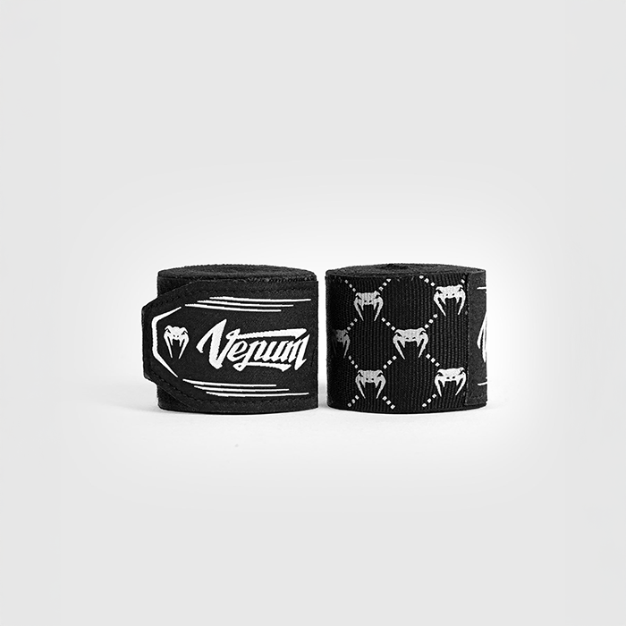 Monogram Handwraps 4 m Svart Vit