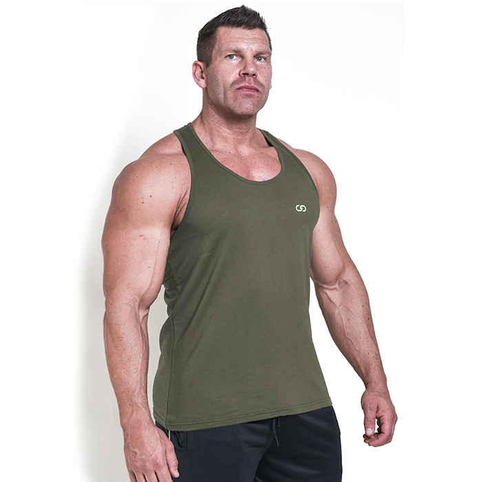 Bild av Chained Gym Stringer, Olive