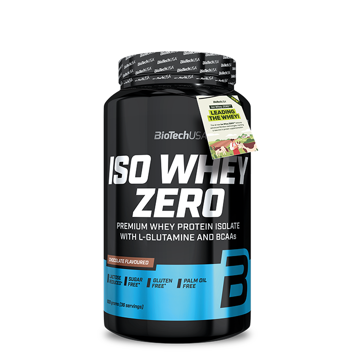 Iso Whey Zero Laktosreducerat Vassleproteinisolat 908 g