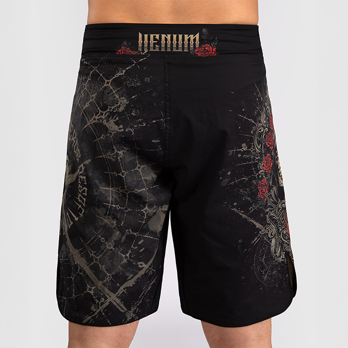 Santa Muerte 5.0 Fight Shorts Svart Guld