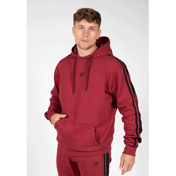 Banks Oversized Hoodie Burgund Red/Black