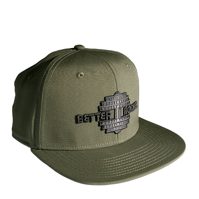 Better Bodies Flatbill Cap Washed Green