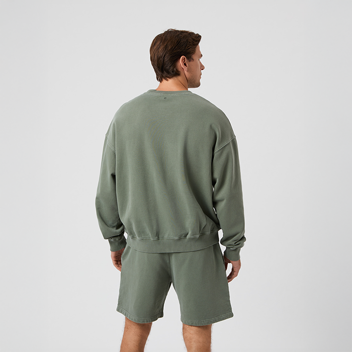 Oversized Sweatshirt Gr&ouml;n