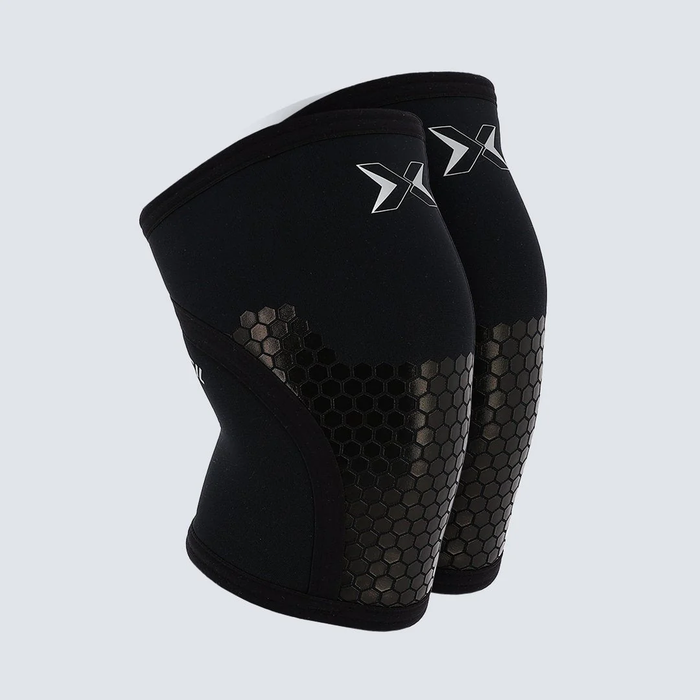 Hex Tech Kn&auml;skydd 5 mm Svart