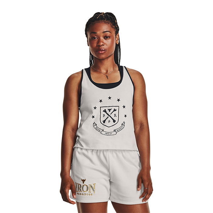 Project Rock Arena Tank White Clay