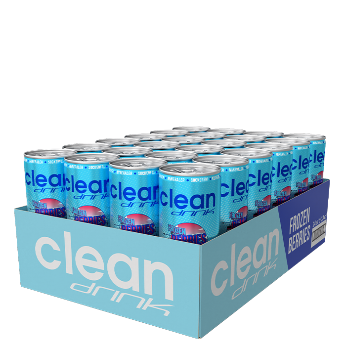 24 x Clean Drink,330 ml,Vinter Frozen Berries