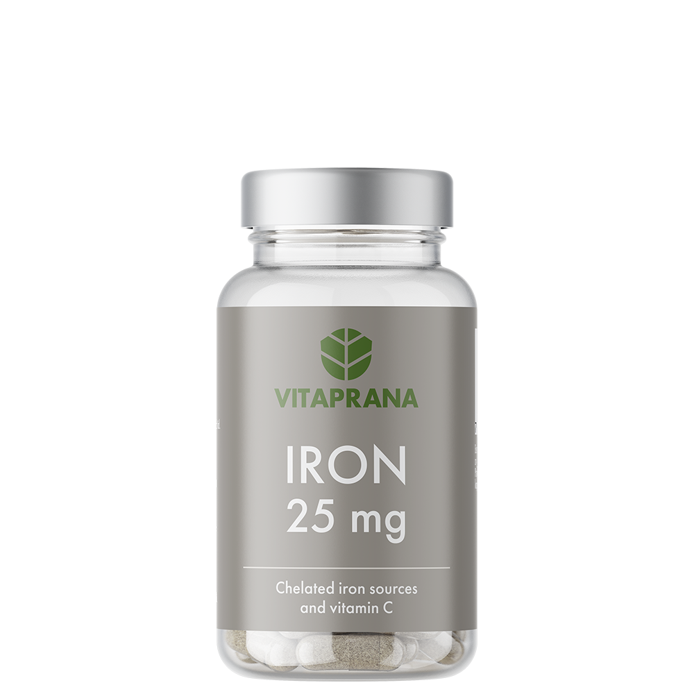 Järn 25 mg 110 kapslar