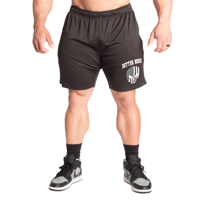 Skull Funktion Shorts Svart Vit