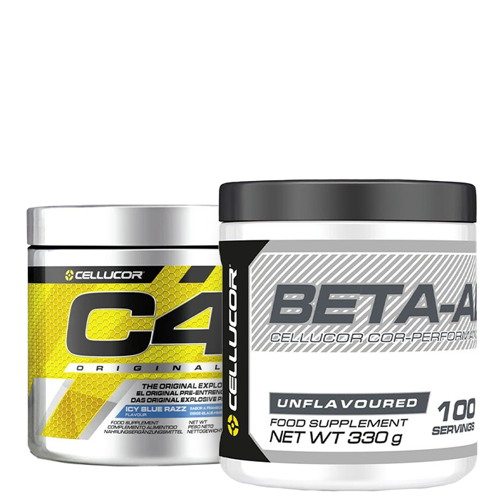 C4 30 servings + COR-Performance Beta Alanine 330 g