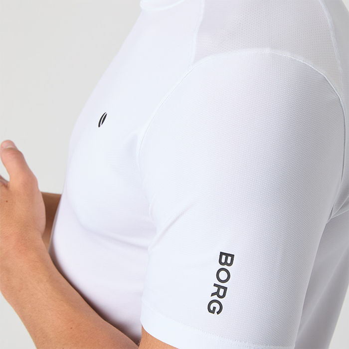 Ace Mesh T-Shirt Vit