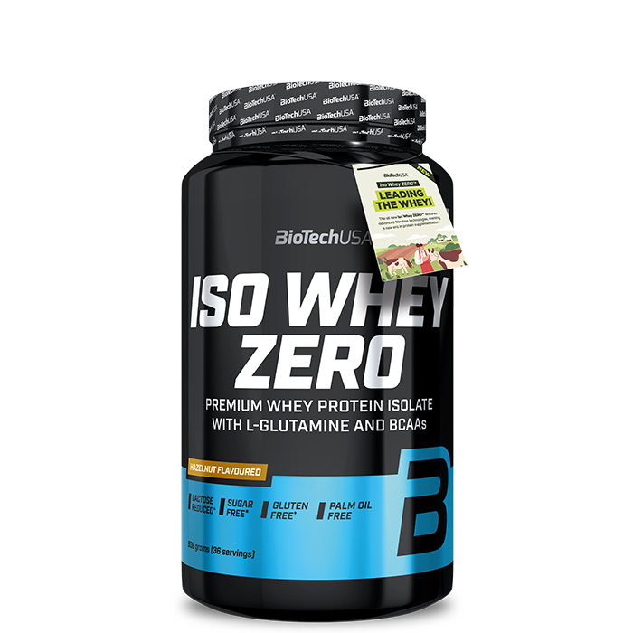 Biotech USA Iso Whey Zero Laktosreducerat Vassleproteinisolat 908 g
