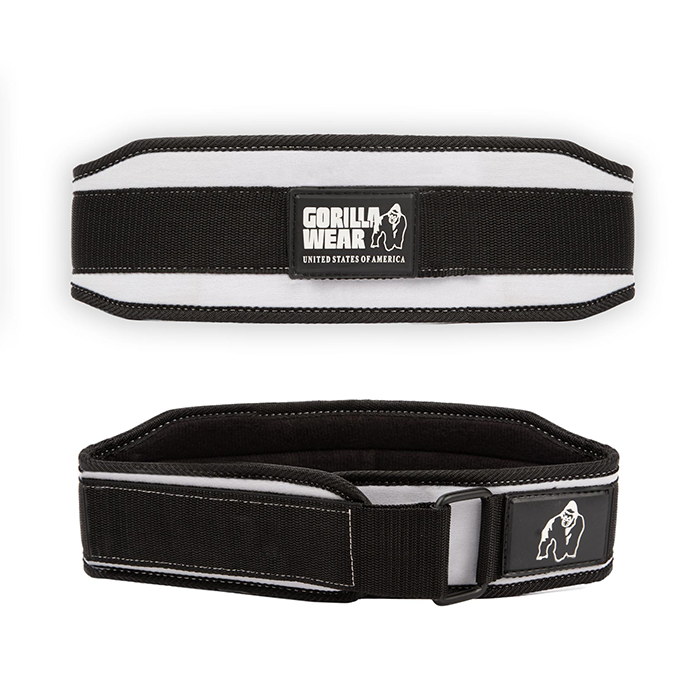 4 Inch Women´s Lifting Belt,black/white