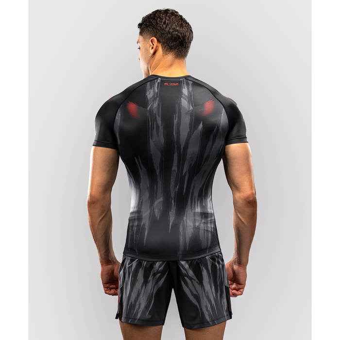 Venum Demon Short Sleeve Rashguard Black/Grey