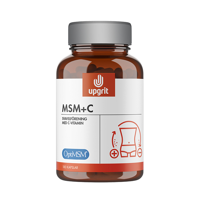 Upgrit MSM + C 180 kapslar