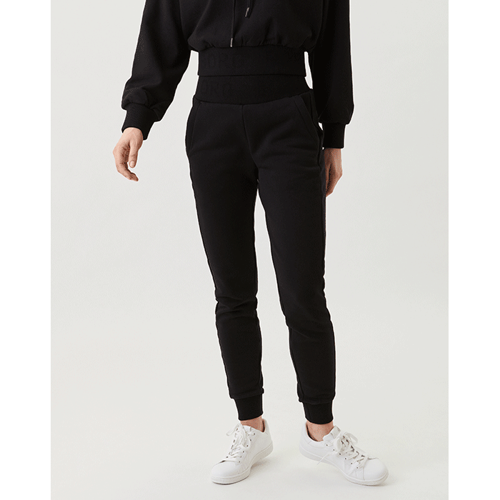 STHLM High Waist Sweat Pants Black Beauty