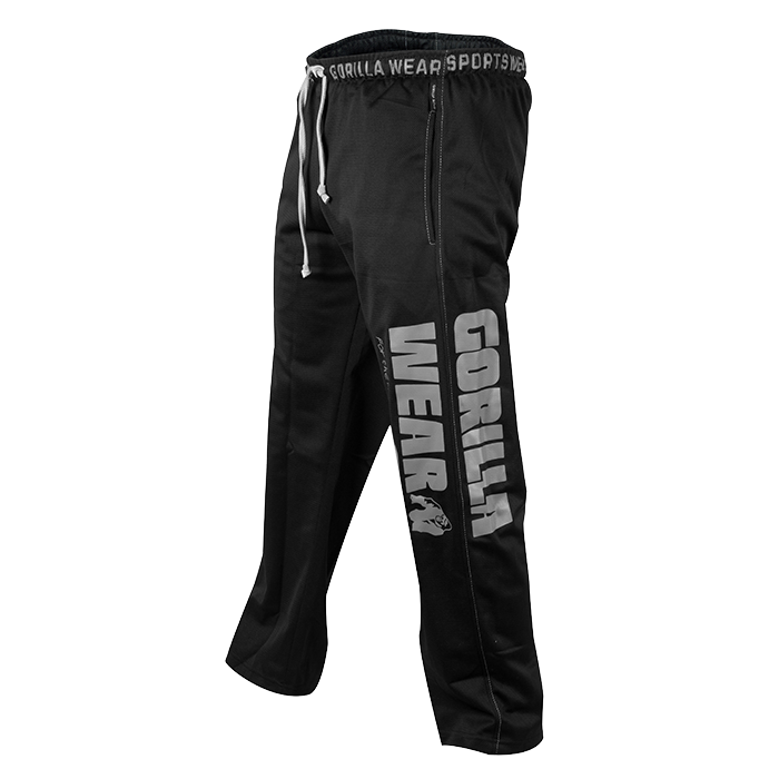 Logo Mesh Pants Black