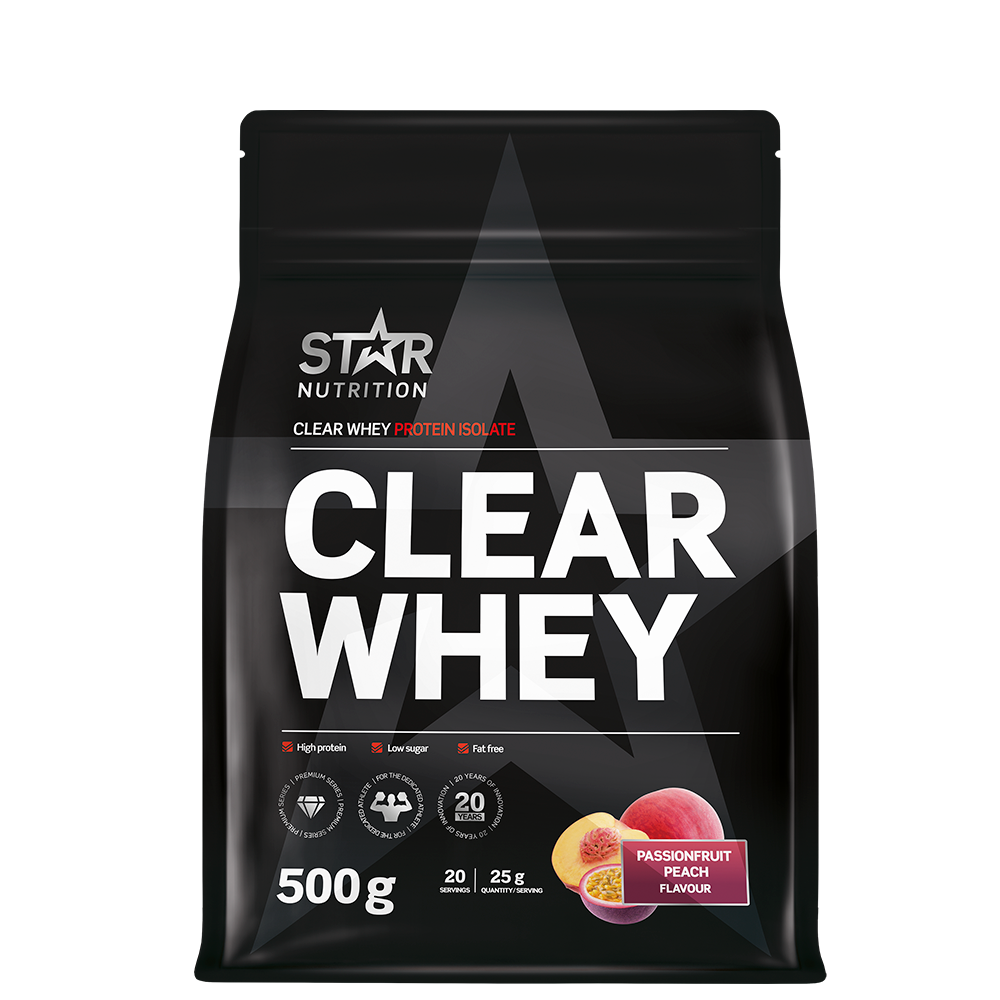 Clear Whey Vassleprotein 500 g