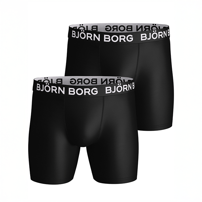 Sports Microfiber Boxer 2‑pack Multipack