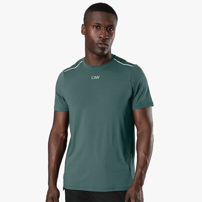 Lightweight Training T-shirt, Dark Green