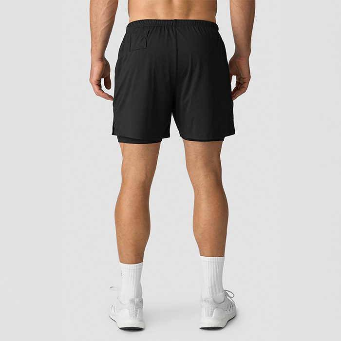 Stride 2-in-1 Shorts Svart