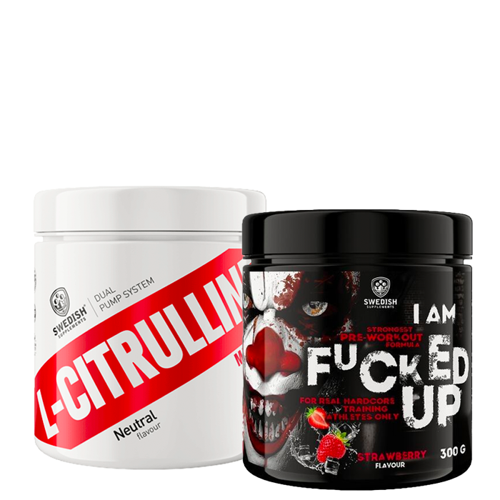 Citrulline malate Aminosyror 250 g F-cked Up Joker Edit PWO 300 g