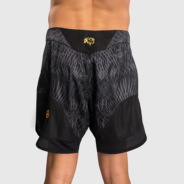 Venum X Chimaev Wild Borz Fightshorts Svart Gr&aring;