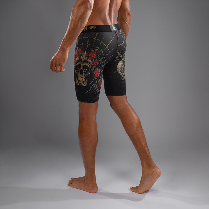 Santa Muerte 5.0 Vale Tudo Shorts Svart Guld