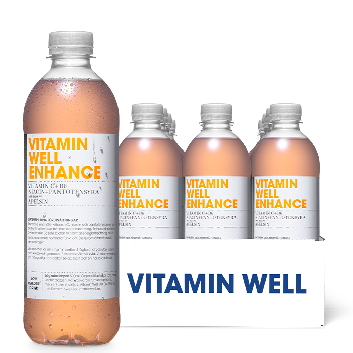 12 x Vitamin Well 500ml Enhance