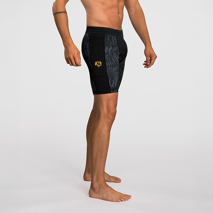 Venum X Chimaev Wild Borz Vale Tudo Shorts Svart Gr&aring;