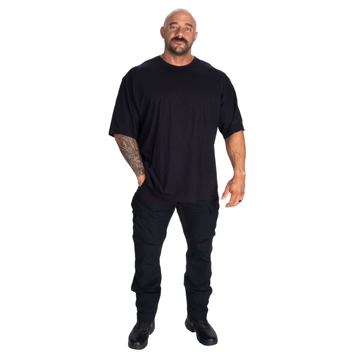 HTK Slub T-shirt Svart