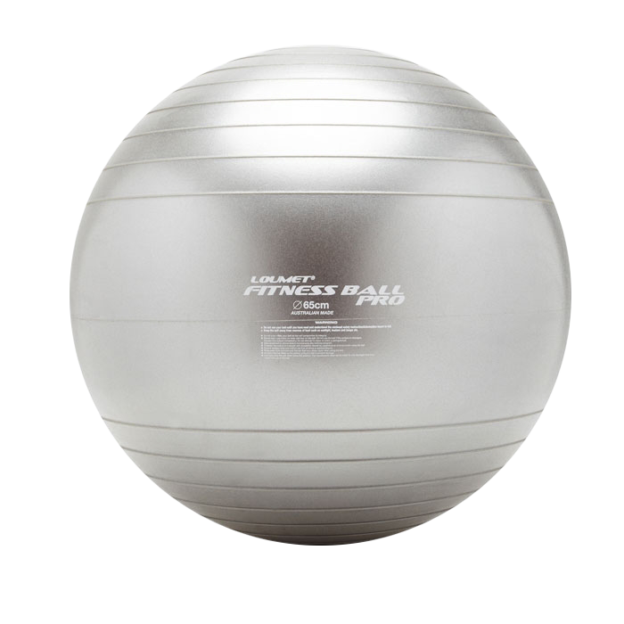 Läs mer om Loumet Pro Ball, grey, 65 cm